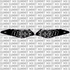 Chrome Hearts Side Fender Decals