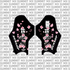Cherry Blossom Decal for Hyper Bee Fork Guards