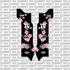 Cherry Blossom Fork Guard Decals