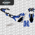 Sur-Ron Ultra Bee moto graphics kit in Yamaha style
