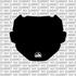 Customizable ODI number plate decal, example design layout