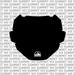 Customizable ODI number plate decal, example design layout