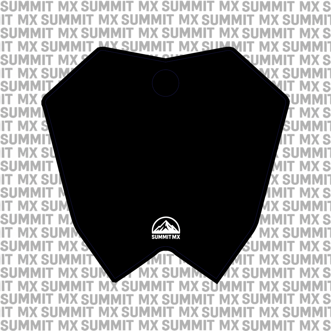 Summit MX customizable RTR number plate decal