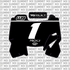 Ridgeline Decal for Hyper Bee Number Plate
