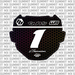 Hex Number Plate Decal for ODI