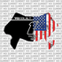 Stars & Stripes decal