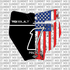 Stars & Stripes decal