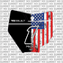 Stars & Stripes decal