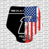 Stars & Stripes decal