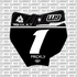 Ridgeline Decal for KTM 65 Number Plate