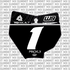 Ridgeline Decal for KTM 85 Number Plate