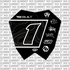 Switchback Number Plate Decal