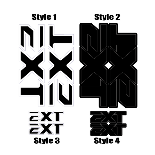 EXT Fork Tube Decal