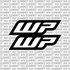 WP fork tube decal for Sur-Ron Ultra Bee — detail