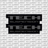 Tech fork tube decal on e-moto fork — close-up