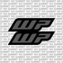 WP fork tube decal for Sur-Ron Ultra Bee — side profile