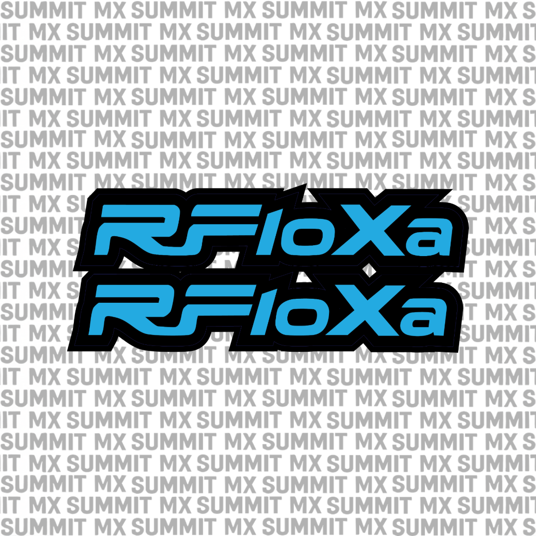 RFloXa fork tube decal for Sur-Ron Ultra Bee — color options