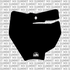 Summit MX customizable KTM 65 number plate decal for e-moto