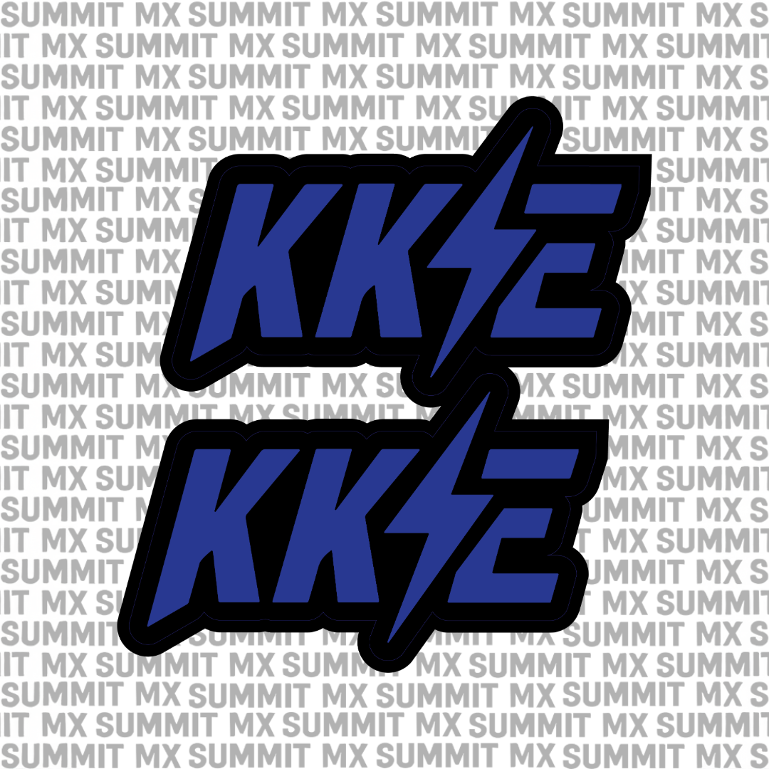 KKE fork tube decal — color option 7