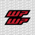 WP fork tube decal for Sur-Ron Ultra Bee — orange finish