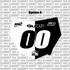 Pre-Designed Motocutz Number Plate Decal