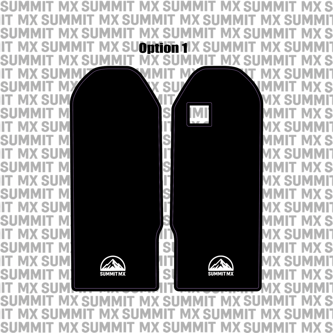 Customizable Talaria Sting OEM fork guard decals, design preview