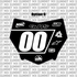Pre-Designed Motocutz Number Plate Decal
