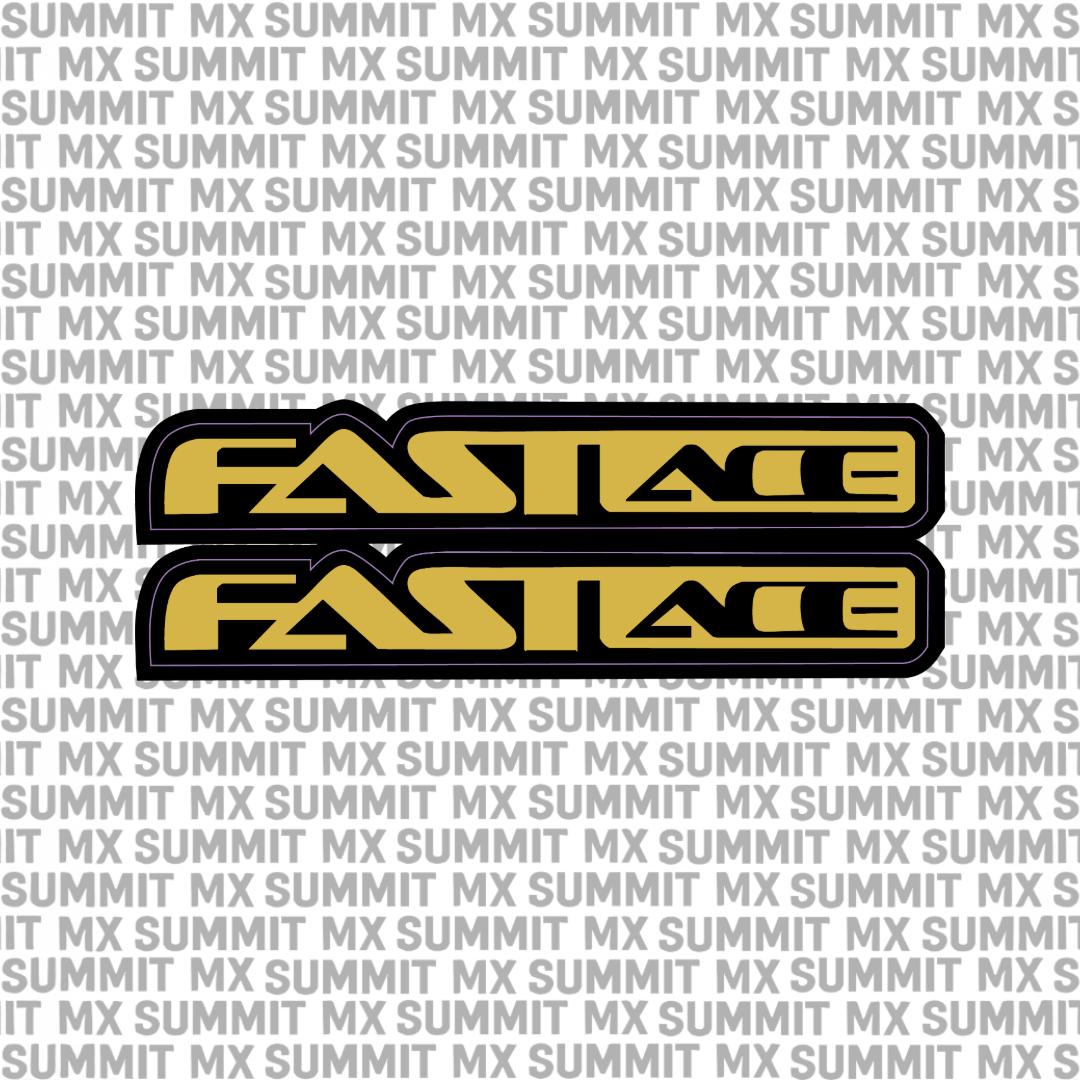 Fastace Fork Tube Decal