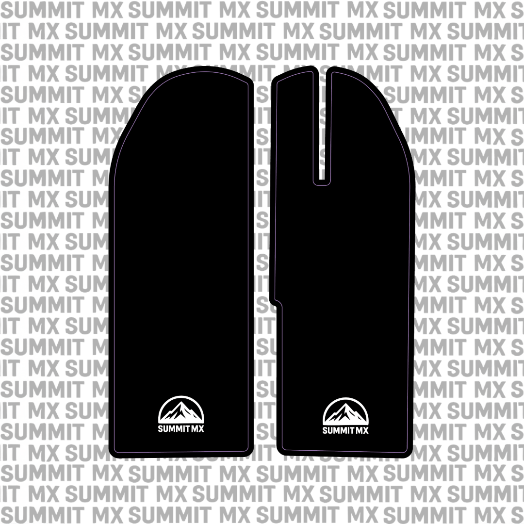 Customizable RTR fork guard decals for Sur-Ron and Talaria, design preview