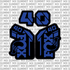 Fox 40 fork tube decal — color option 5