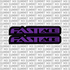Fastace fork tube decals — alternate color