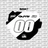 Pre-Designed ODI Number Plate Decal