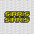 Sirris Fork Tube Decal (Without Sirris Icon)