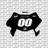 Pre-Designed Ultra bee Number Plate Decal