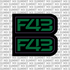 Sirris "F43" Fork Decal