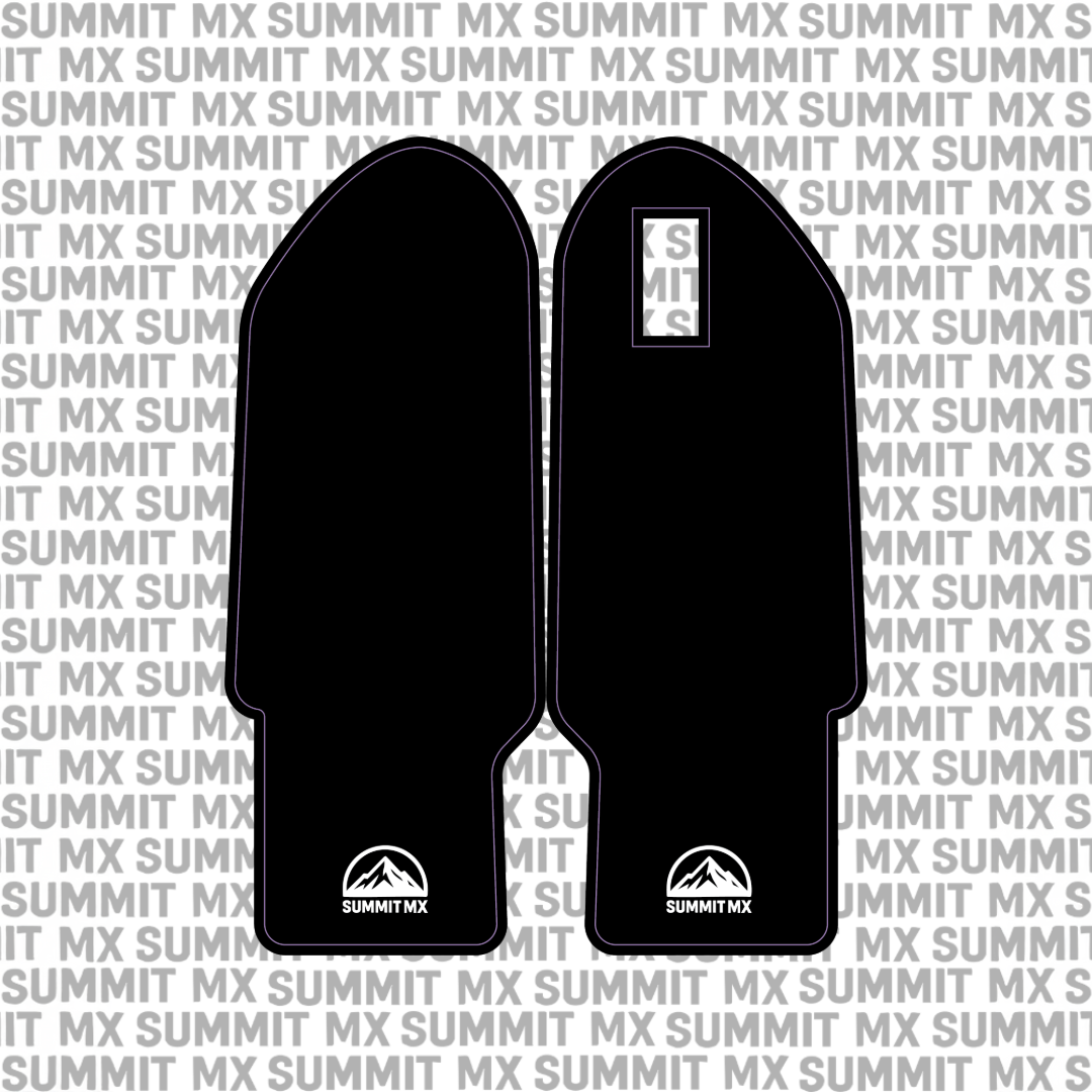 Customizable EXT Ferro fork guard decals for Sur-Ron and Talaria, design preview