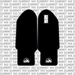 Customizable EXT Ferro fork guard decals for Sur-Ron and Talaria, design preview