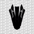 Customizable front fender decal for Sur-Ron Ultra Bee with selectable logos, colors and finishes
