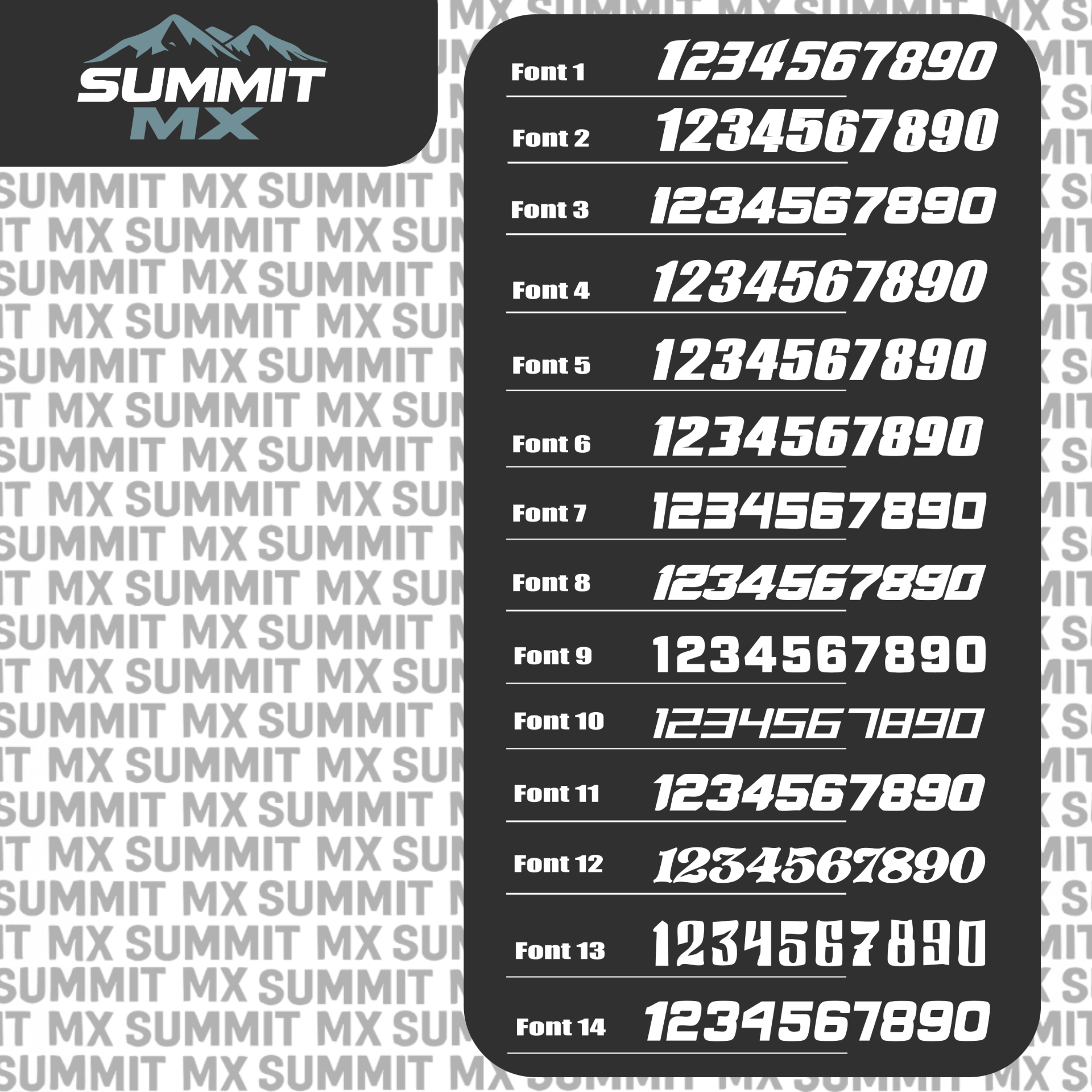 Hex Decal for RTR Number Plate