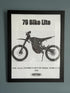 79 Bike Falcon Lite Framed Poster