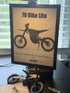 79 Bike Falcon Lite Framed Poster