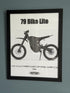 79 Bike Falcon Lite Framed Poster