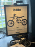 79 Bike Falcon GT Framed Poster