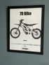 79 Bike Falcon GT Framed Poster