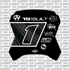 Switchback Decal for Yozma Number Plate