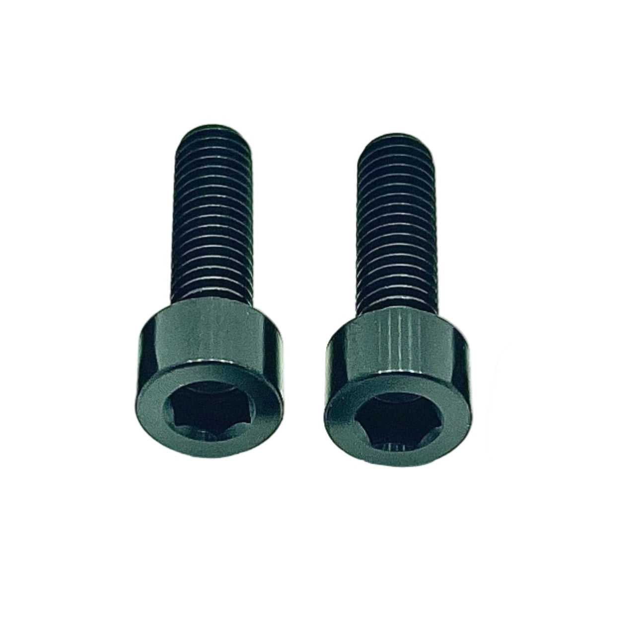 Titanium upper frame bolts — color option