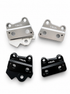 Glossy black metal foot brackets for the Talaria XXX