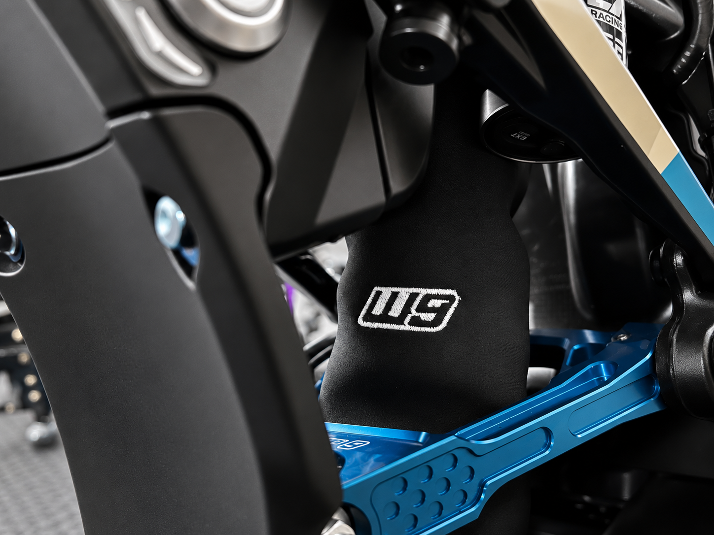 Warp 9 Shock Cover – Mid-Size E-Moto