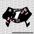 Cherry Blossom Decal for Ultra Bee Number Plate