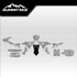 Chrome Hearts Decal for Altis Delta Front Fender